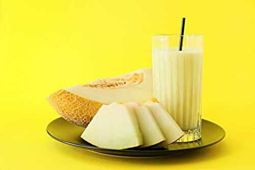 Milkshake melon facile : parfait pour les chaudes journées d'été.