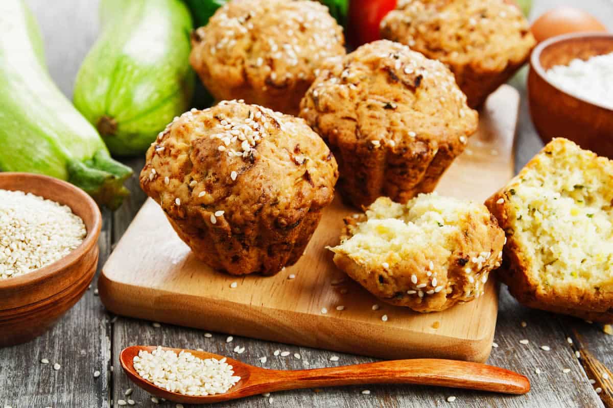 Muffins aux courgettes et au gruyère : le gâteau moelleux qui donne envie