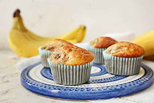 Muffins banane hyper moelleux : faites-vous plaisir avec 2 bananes
