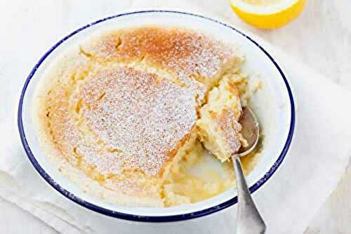 Soufflé au citron sucré : un dessert original, léger et moelleux