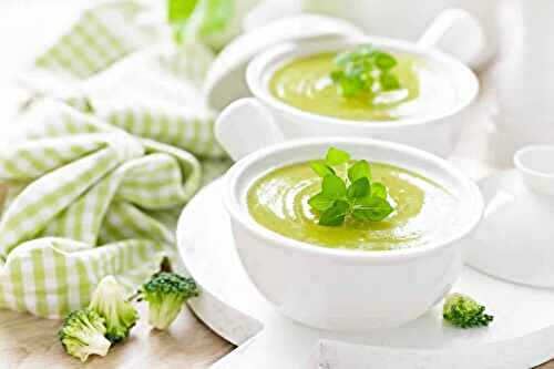 Soupe crémeuse au brocoli : pour un dîner doux et savoureux