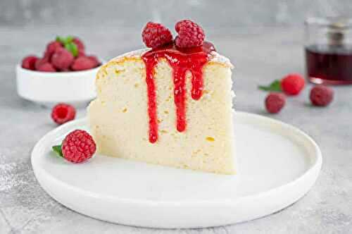 Sponge cake léger et aérien : dessert élégant et délicat