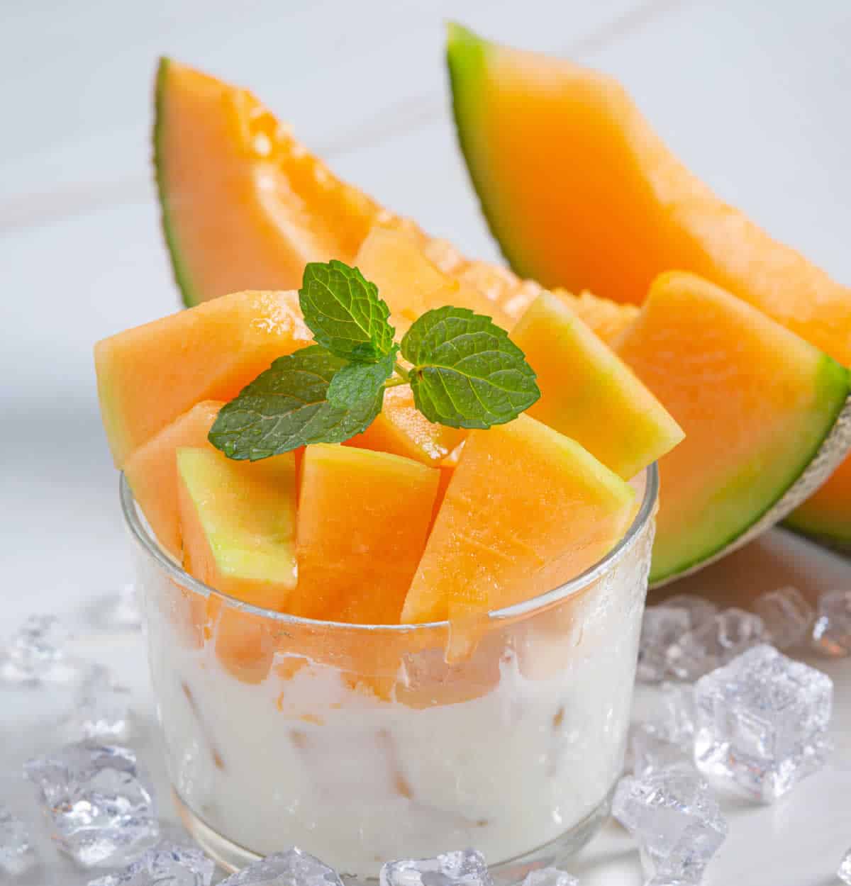 Verrine de melon à la crème chantilly : le délicieux dessert de la saison