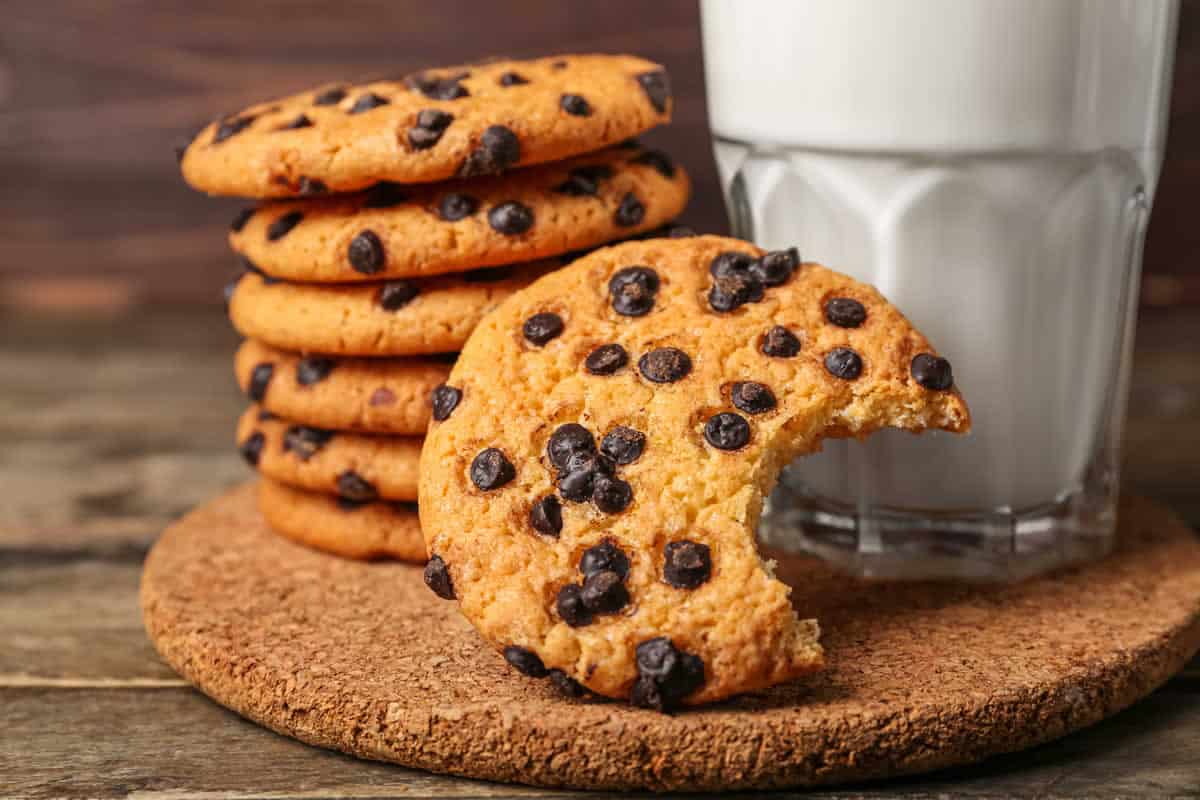 Biscuits gourmands pour le goûter : Cookies croquants au chocolat