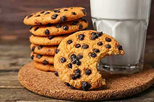 Biscuits gourmands pour le goûter : Cookies croquants au chocolat