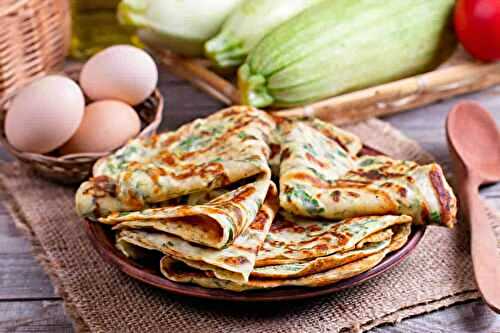 Crêpes de courgettes : option parfaite pour le petit-déjeuner