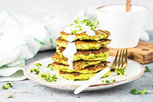 Galettes de courgettes aux 2 fromages : un repas savoureux et rassasiant