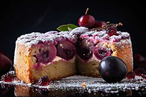 Gâteau fondant aux prunes : un dessert délectable