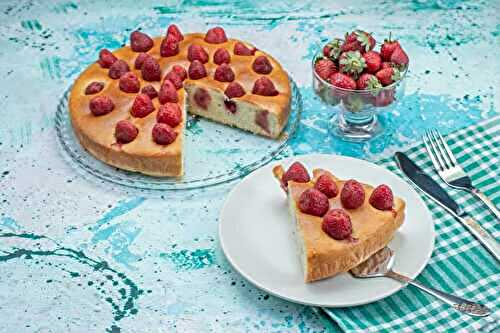 Gâteau moelleux et fondant aux fraises : facile et rapide à préparer
