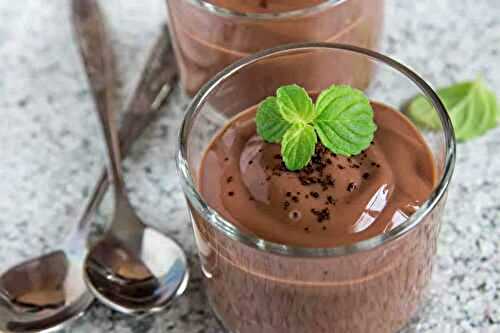 Mousse au chocolat onctueuse : une saveur riche et intense