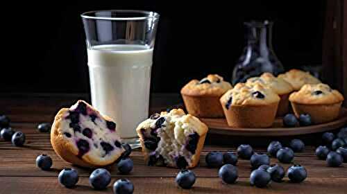 Muffins myrtilles : dégustez-les au petit-déjeuner ou au goûter