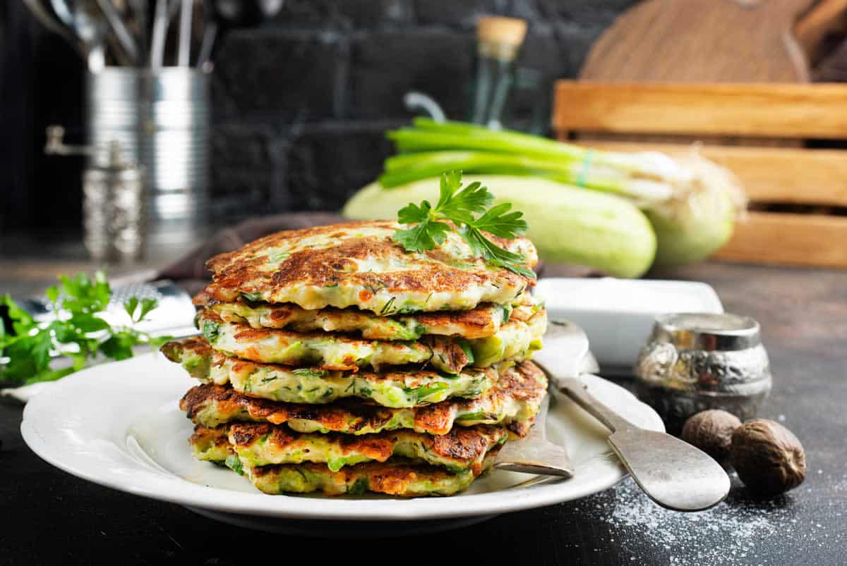 Pancakes à la courgette faciles : Plat léger pour se faire plaisir