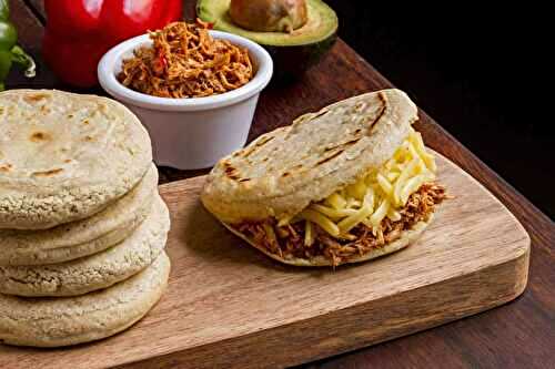 Arepa : un pain de maïs de la cuisine vénézuélienne