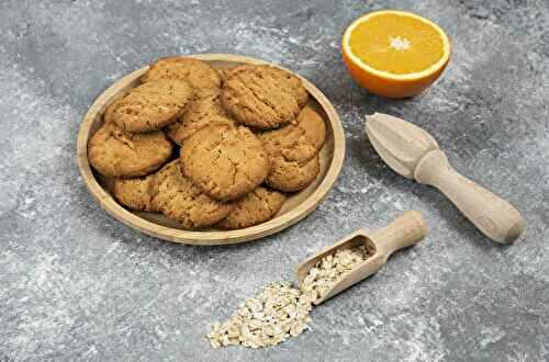 Biscuits à l'orange et aux flocons d'avoine : à la fois réconfortant et rafraîchissant