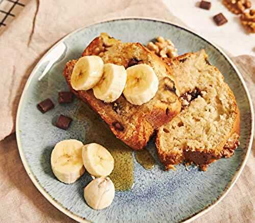 Cake Banane Noix et Chocolat : un dessert vraiment inoubliable