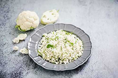 Chou-fleur en riz : un superaliment excellent pour la santé