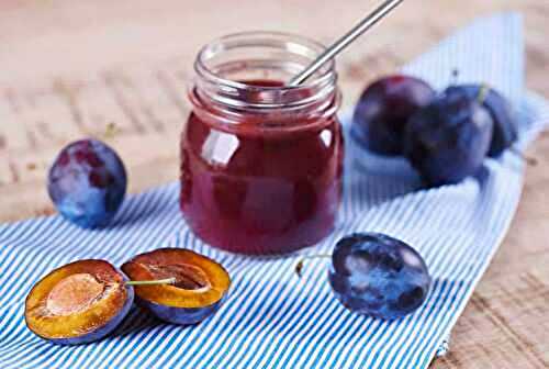 Confiture de prunes rouges facile : une confiture maison vraiment exceptionnelle