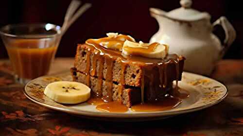 Gâteau moelleux à la banane et caramel : un dessert pour impressionner vos invités