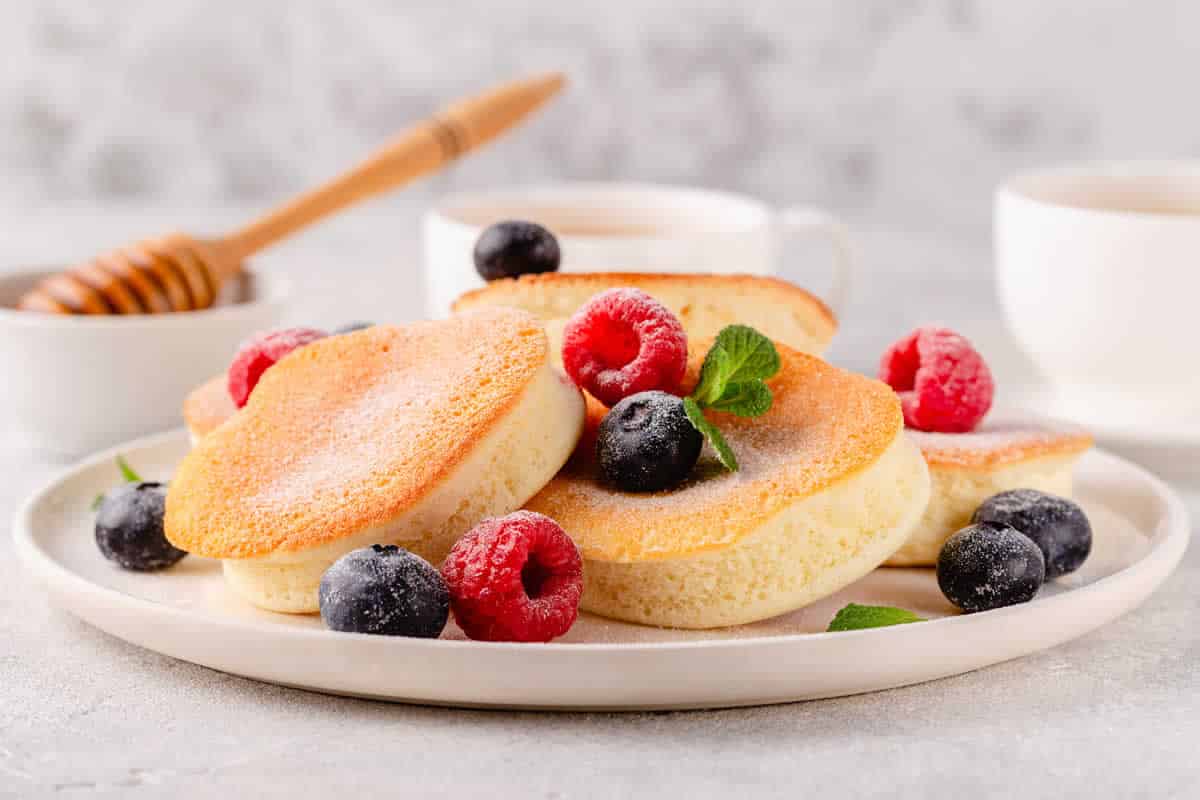 Pancakes japonais soufflés  : pour un brunch ou petit-déjeuner