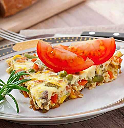 Quiche aux légumes sans pâte et gourmande : un excellent choix pour un petit-déjeuner rassasiant