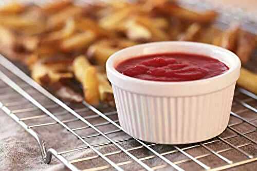 Sauce ketchup maison : ne manquera pas de vous intéresser