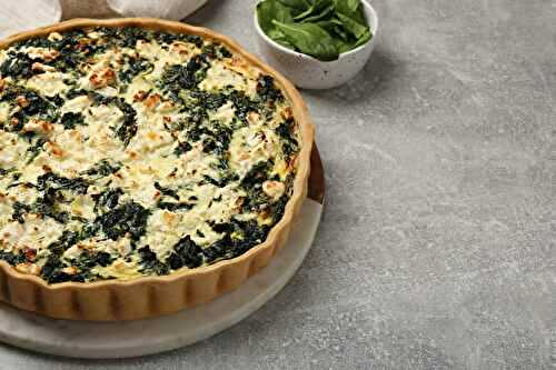 Comment faire la quiche aux épinards ?