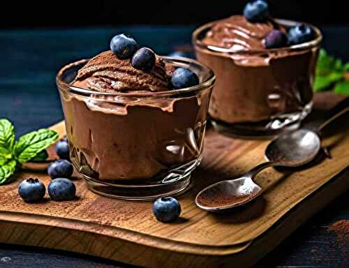 Dessert mousse au chocolat onctueuse : irrésistible attrait