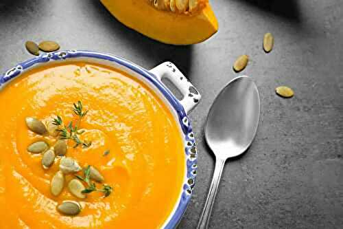 Potage potiron pommes de terre au thermomix : soupe délicieuse et réconfortante