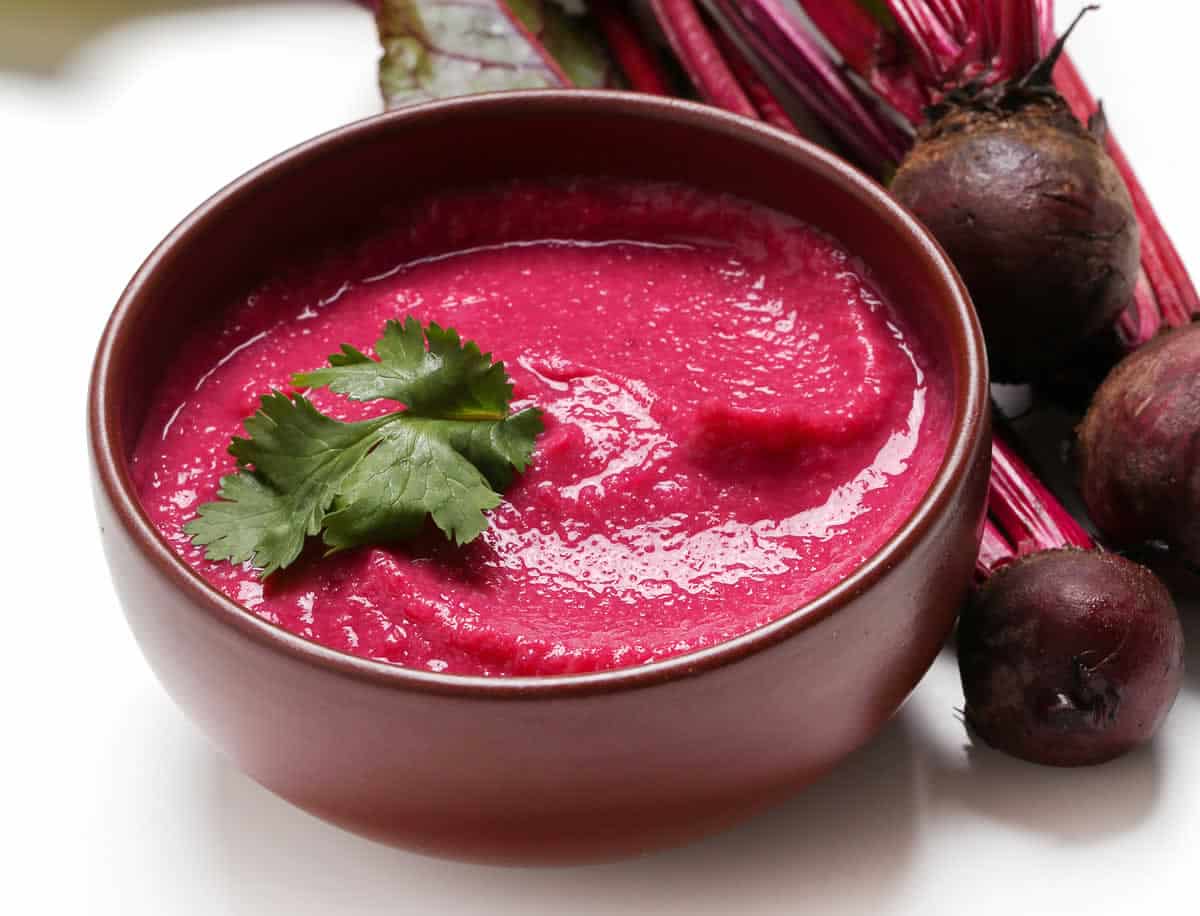 Purée de betterave : une saveur riche et couleur vibrante