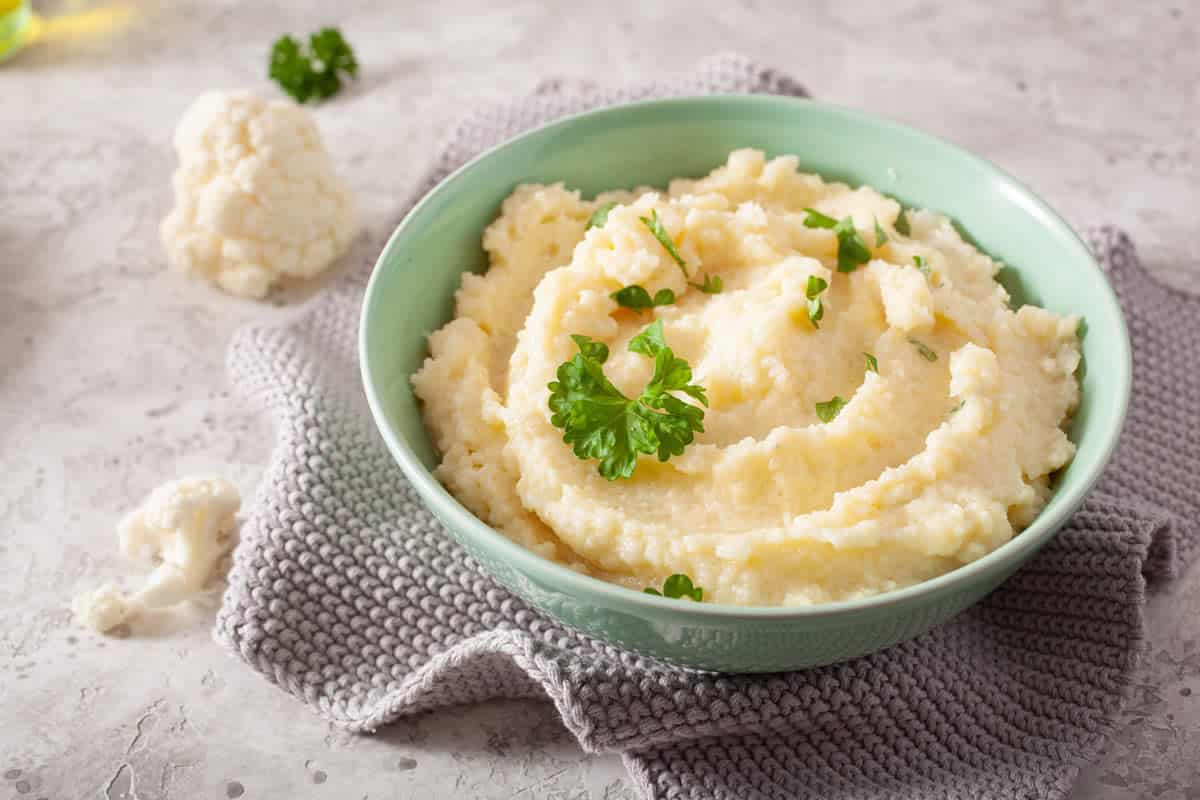 Purée de chou fleur fait maison : plat de la saison