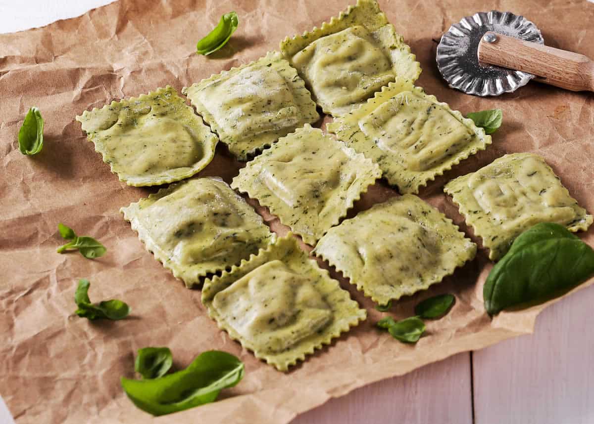 Raviolis aux épinards : un repas satisfaisant et nourrissant