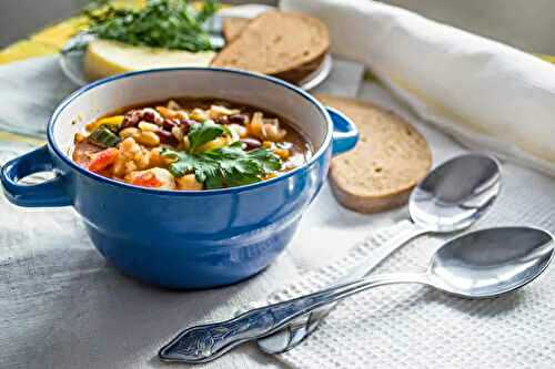 Soupe de haricots aux légumes : un repas sain et satisfaisant