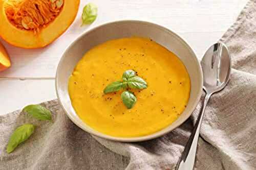 Soupe de potiron au thermomix : une délicieuse soupe d'automne