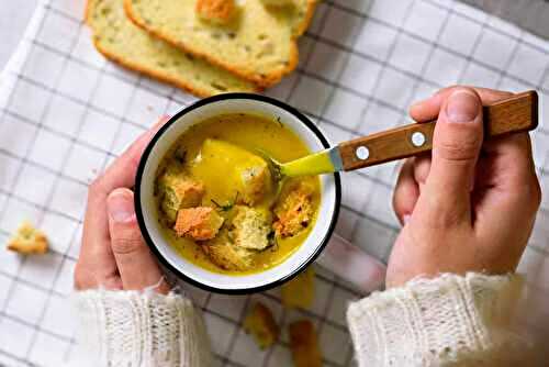 Soupe pour vous réchauffer : soupe savoureuse aux carottes