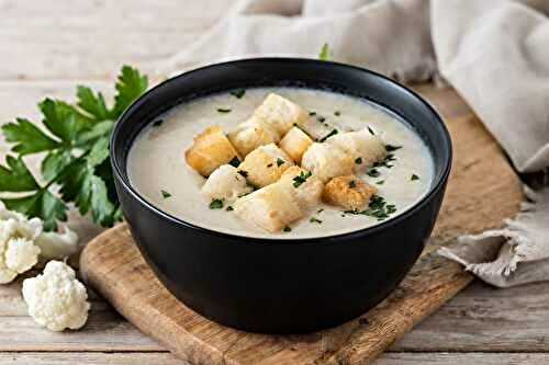 Velouté de chou-fleur au thermomix : une saveur délicate