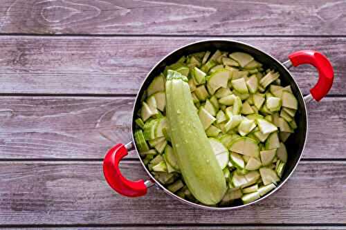 Cuisson courgette eau