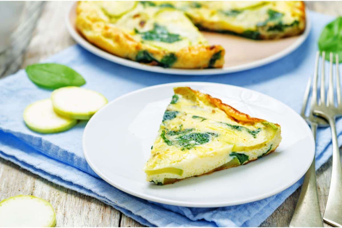 Frittata courgette