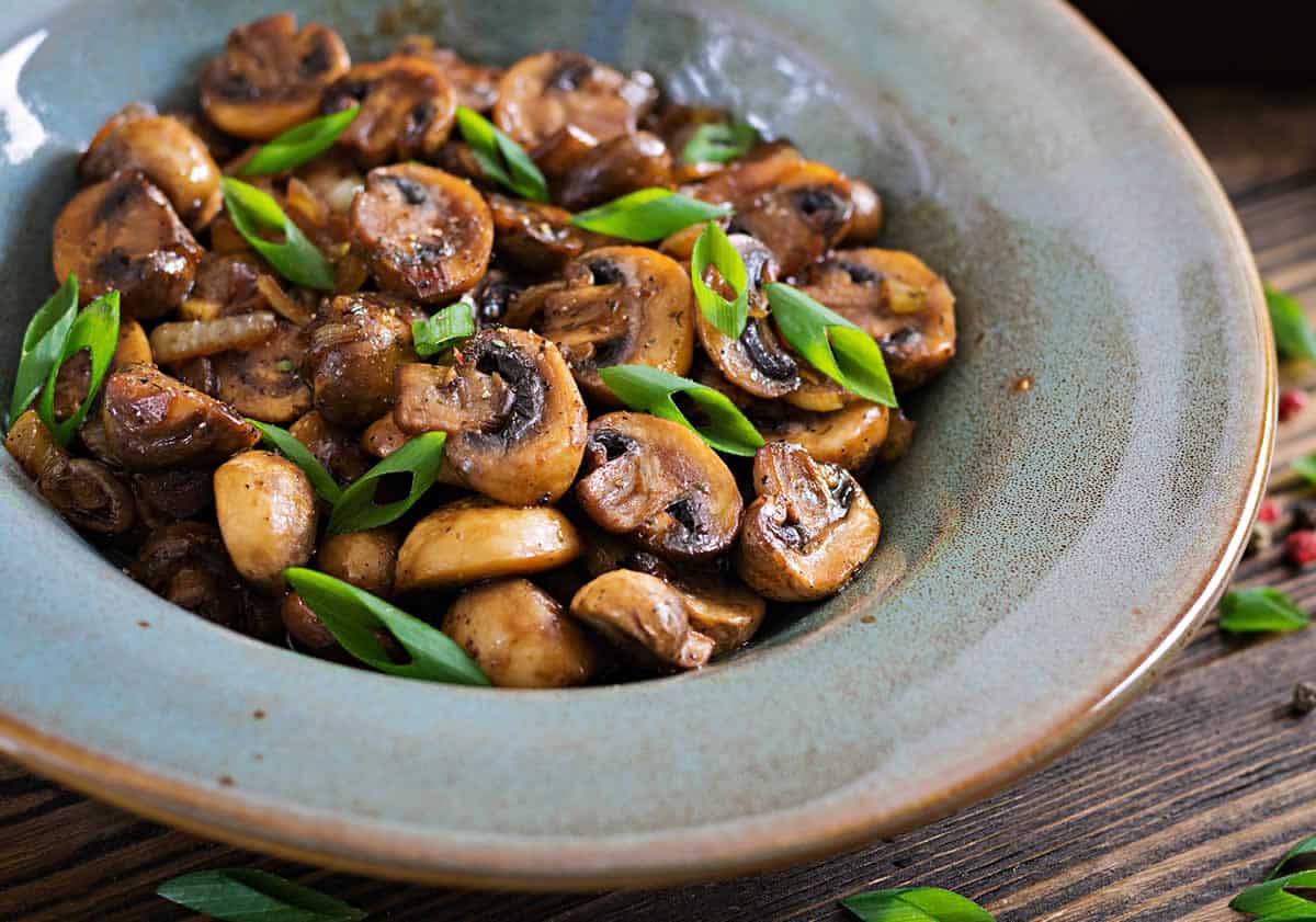 Poêlée de champignons et sauce soja