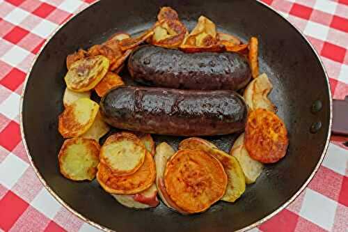 Recette boudin noir aux pommes