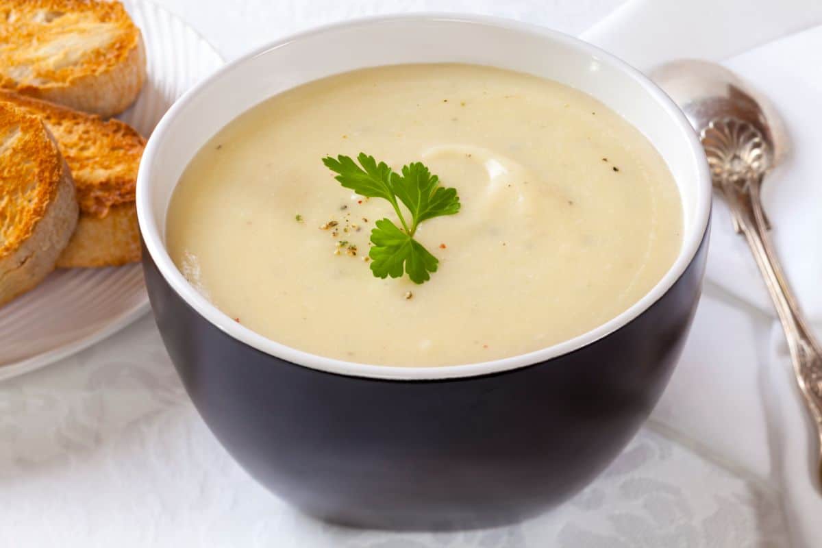 Soupe chou fleur et pomme de terre