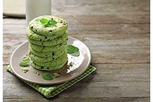 Biscuits aux pépites de chocolat et à la menthe