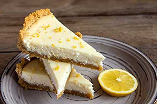 Cheesecake citron facile