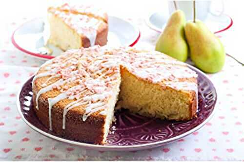 Gâteau aux poires rapide