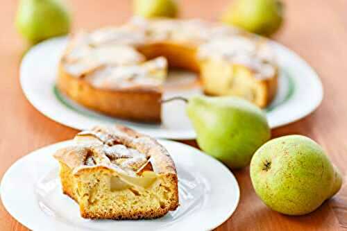 Gâteau poire grand-mère