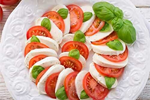 La Salade Tomate Mozzarella Parfaite : Fraîcheur et Simplicité