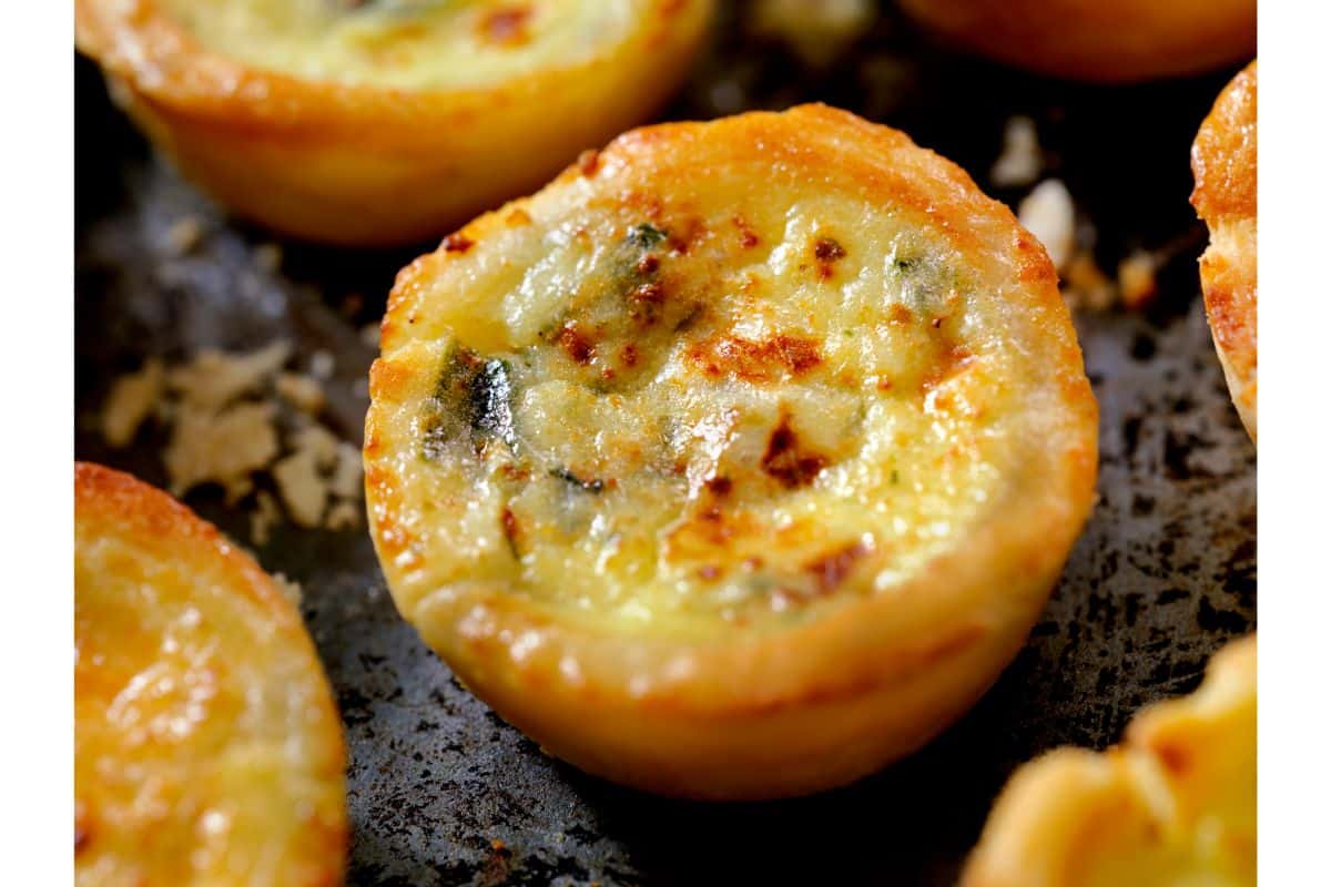 Mini quiches lorraines