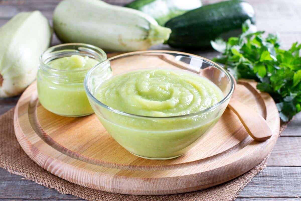 Purée courgette thermomix