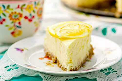 Cheesecake Citron : Une Douceur Acidulée à Ne Pas Manquer