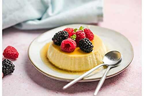 Flan au Caramel Fait Maison Irrésistible