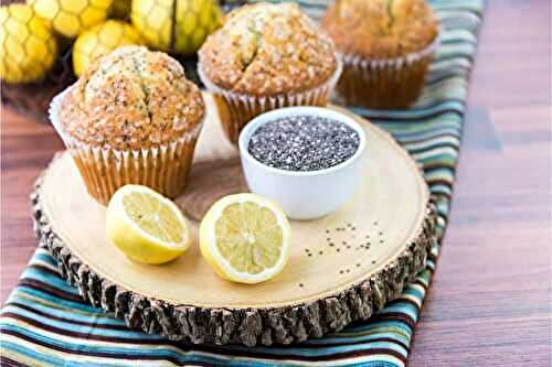 Muffins au Citron et Graines de Pavot : Le Goût Authentique à Ne Pas Manquer